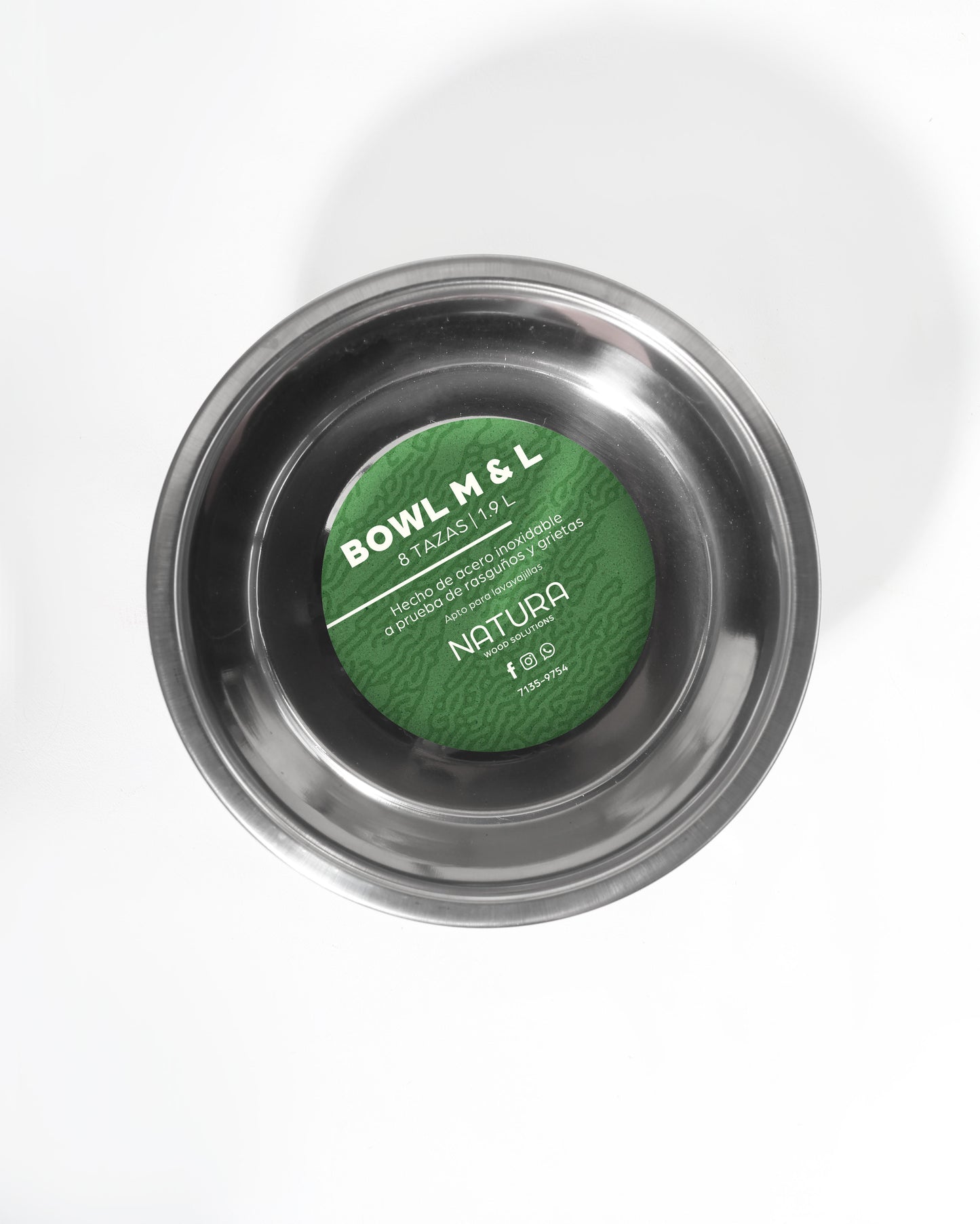 Bowl de acero inoxidable